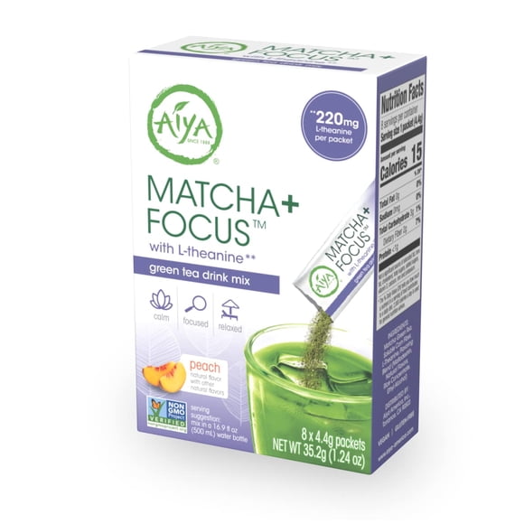 Mezcla Para Bebida De Matcha Matcha+ Focus™ Sabor Durazno 35 2 G