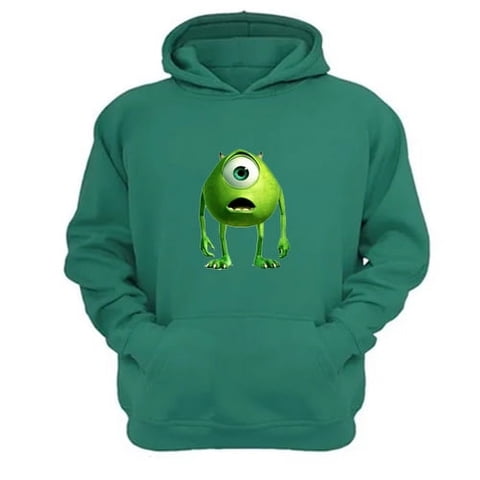 Genérico - Polerón Canguro Fabrica De Monstruos Verde Aguamarina Talla M Unisex