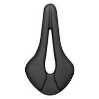 Ioensy - Cojín De Sillín De Bicicleta Hollow Enjoy The Ride Funda De Asiento De Bicicleta De Cuero Pu Negro