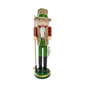 Bothyi - Figura De Cascanueces De Decoración Navideña Para Dormitorio, Cumpleaños, Árbol De Navidad, Pesca