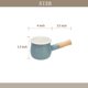 thumbnail image 2 of Olla de Leche FYUEROPA 500 ml Azul Cielo con Mango de Madera, 2 of 3