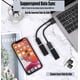 thumbnail image 4 of Adaptador OTG USB Tipo-C Tek Styz, paquete de 2, USB 3.0, 10 cm, 4 of 6
