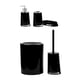 thumbnail image 3 of Accesorios De Baño Set De Baño Con Estilo Para El Hogar Para El Apartamento Del Hotel Negro, 3 of 5