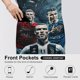 thumbnail image 5 of Cristiano Ronaldo delantal temático para cocinar, esencial para el hogar, delantal de barbacoa/bufanda de cocina con bolsillos para hombres y mujeres, regalo para el hogar, 5 of 6