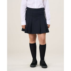 Polemic - Falda Escolar Azul Marino T.12 A 16 -
