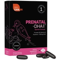 Vitamina Zahler Prenatal Con Dha Y Folato 60 Cápsulas Blandas
