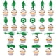 thumbnail image 1 of Adornos para magdalenas, color verde Qertesl, con temática militar, 20 unidades, 1 of 8