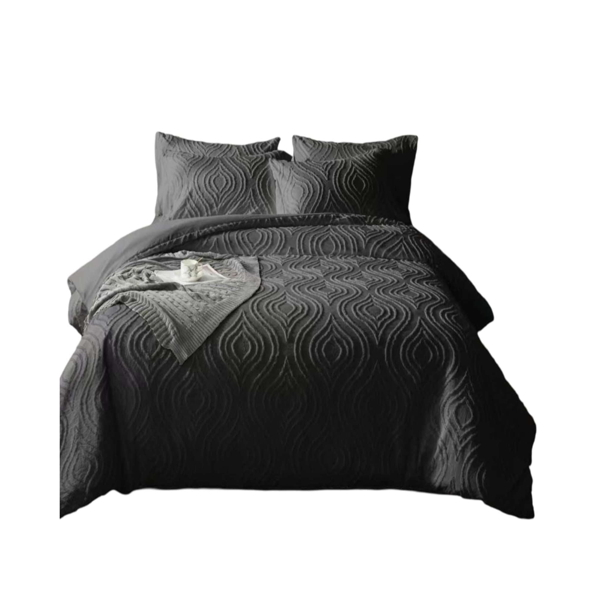 Tengfei - Cubrecama Quilt Verano Delgado No Acolchado 2 Plazas