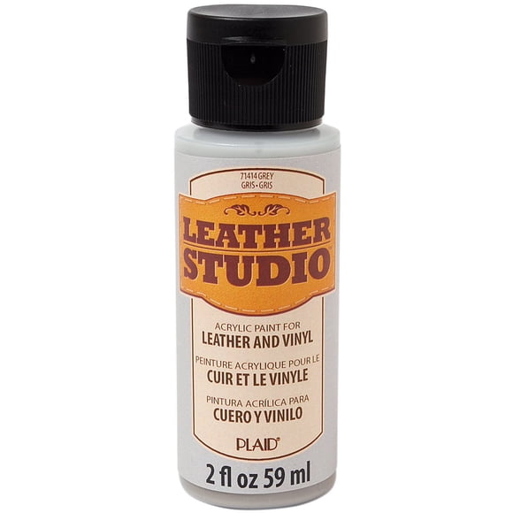 Pintura para Cuero Leather Studio 59 ml Gris