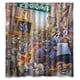 thumbnail image 1 of Cortina de ducha con diseño de animales de Zootopia, juego de cortina de baño con ganchos, tamaño 60 x 72 pulgadas, 1 of 3