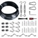 thumbnail image 1 of Kit de Cable de Acero Inoxidable Brightown para Colgar Cuadros de 30,5 m, 1 of 7