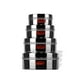 thumbnail image 1 of Set de contenedores de almacenamiento Sumeet de acero inoxidable 200-800 ml, 1 of 3