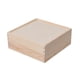thumbnail image 5 of Caja De Almacenamiento De Madera, Caja Rústica Para Dulces De Boda, Pasatiempos Artísticos, Tarjetas De Amantes DIY, 20x20x8cm, 5 of 5