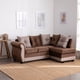 thumbnail image 1 of SOFA SECCIONAL BALI FELPA CHOCOLATE, 1 of 4