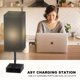 thumbnail image 5 of Lámpara de mesa YIDPU para recámara con puertos de carga USB C+A, 5 of 8