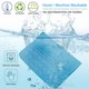 thumbnail image 3 of Xiao Hua Almohadilla de Hielo para Mascotas, Base Antideslizante, Azul, Lavable, Adecuada para Almohadillas de Enfriamiento para Mascotas para Gatos y Perros en Verano, 23.6 X 19.7in, 1 Pieza, 3 of 4