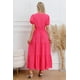 thumbnail image 3 of Maxi Vestido Largo Primavera Mujer Casual Eventos Texturizado 3338, 3 of 3