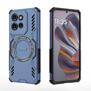 Funda Foxdock Para Motorola Edge 50 Neo 5G , Magnética, Resistente A Golpes, Con Soporte, Unisex, Carga Inalámbrica