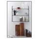 thumbnail image 1 of Rack Con 3 Estantes 60X15X54 Cm Metal Negro, 1 of 3