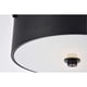thumbnail image 5 of Lámpara de Techo Empotrada Living District Hazen 30 cm Negro Mate, 5 of 6