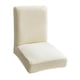 thumbnail image 2 of Funda de silla de comedor de una pieza de punto Funda protectora amarilla, 2 of 5