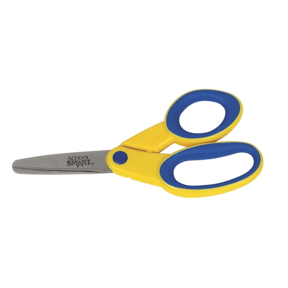 Scissors School Smart para zurdos, punta roma, para niños, 12,7 cm, original