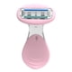 thumbnail image 2 of Maquinilla De Afeitar Para Mujer, Maquinilla De Afeitar Con Mango Antideslizante, Maquinilla De Afeitar De Belleza, Afeitadora Portátil Para Mujer, Rosa, 2 of 5