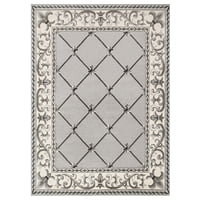 Modalfo - Alfombra Kashan King Gris 244 X 305 Cm