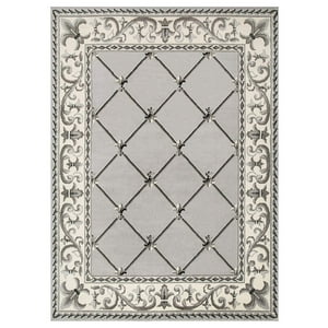 Modalfo - Alfombra Kashan King Gris 244 X 305 Cm