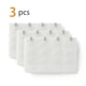 thumbnail image 2 of INSPIRE CHIC Extensores de Sujetador para Mujer de 3 Filas y 4 Ganchos Extensión de Correas Blanco 3 Filas 4 Ganchos 3 Piezas, 2 of 5