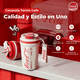 thumbnail image 3 of COCA COLA Germ Termo Taza de Café Frío O Caliente Vaso Térmico, 550ML Blanco, 3 of 4