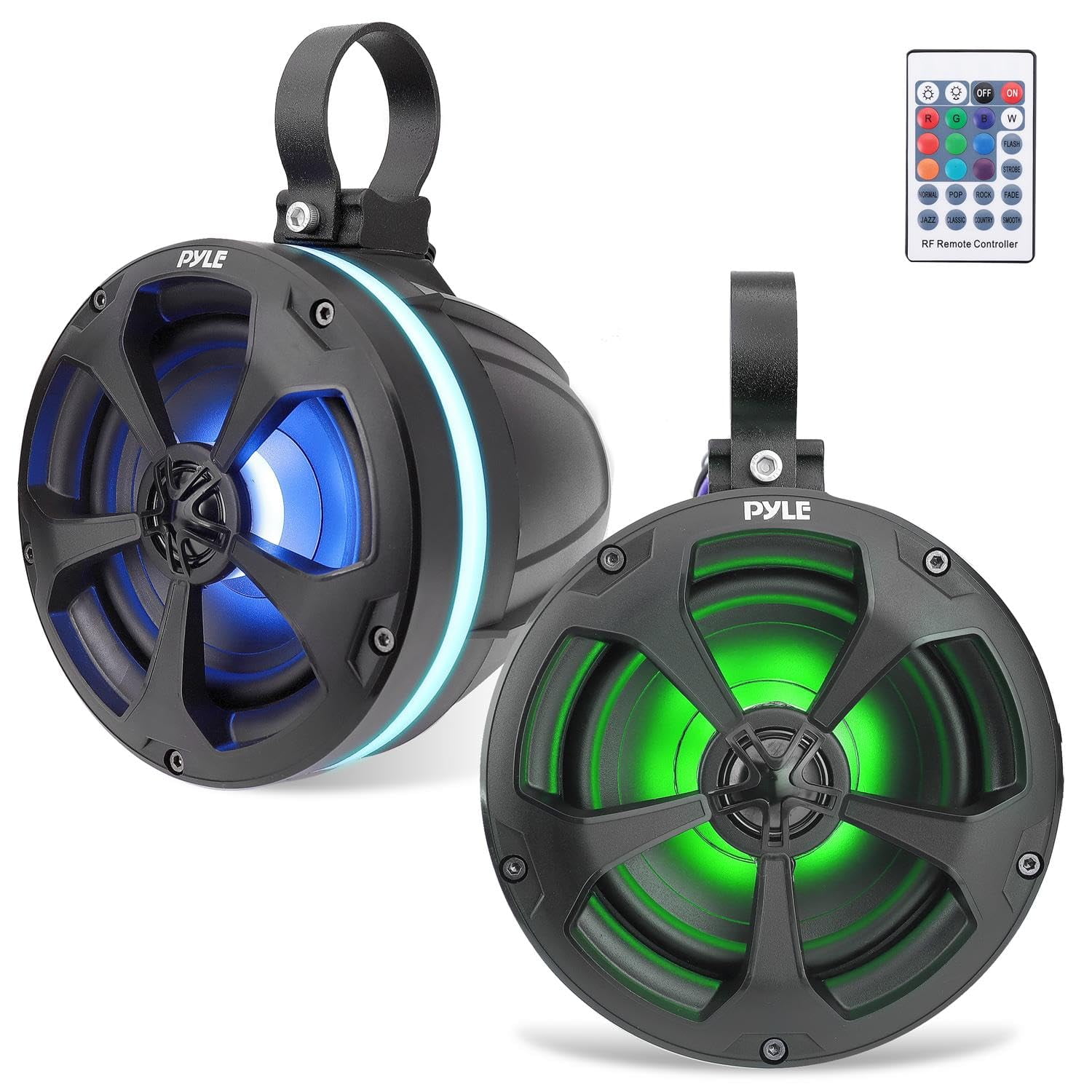 Altavoz Pyle Plutv55btr, 1000 W, 5,25 Pulgadas, Resistente Al Agua Para Todo Terreno
