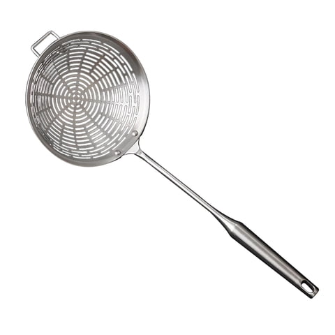 Bothyi - Colador De Araña Con Mango Largo, Cuchara Coladora De Pasta Para Escurrir Frutas Y Cocinar