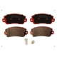 thumbnail image 1 of Set Pastillas Frenos Ital Brakes Delanteras Para Fiat Uno 2000 2004, 1 of 2