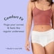 thumbnail image 5 of Ropa interior desechable Rael para mujer de algodón orgánico S-M, 5 of 9