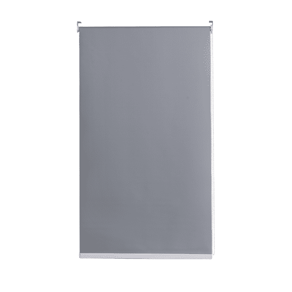 Cortina Roller Blackout 220 X 250 Cm Color Gris Marca Sunfree