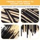 thumbnail image 5 of Varillas difusoras Reed HOSSIAN de madera de ratán natural (10 unidades, color negro y beige), 5 of 6