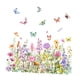 thumbnail image 3 of Calcomanía de ventana de flores de jardín, calcomanía de ventana de vidrio, decoración creativa colorida del hogar, calcomanía de ventana Floral para, 3 of 5