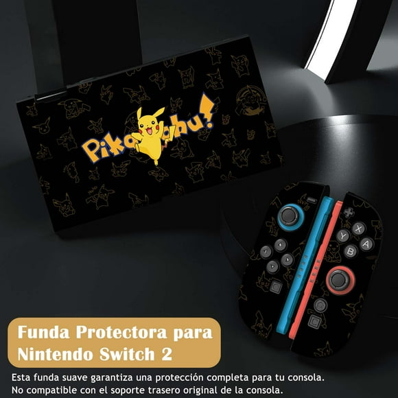 Funda protectora compatible con Nintendo Switch 2, funda rígida y delgada acoplable para consola y mandos Joy Con