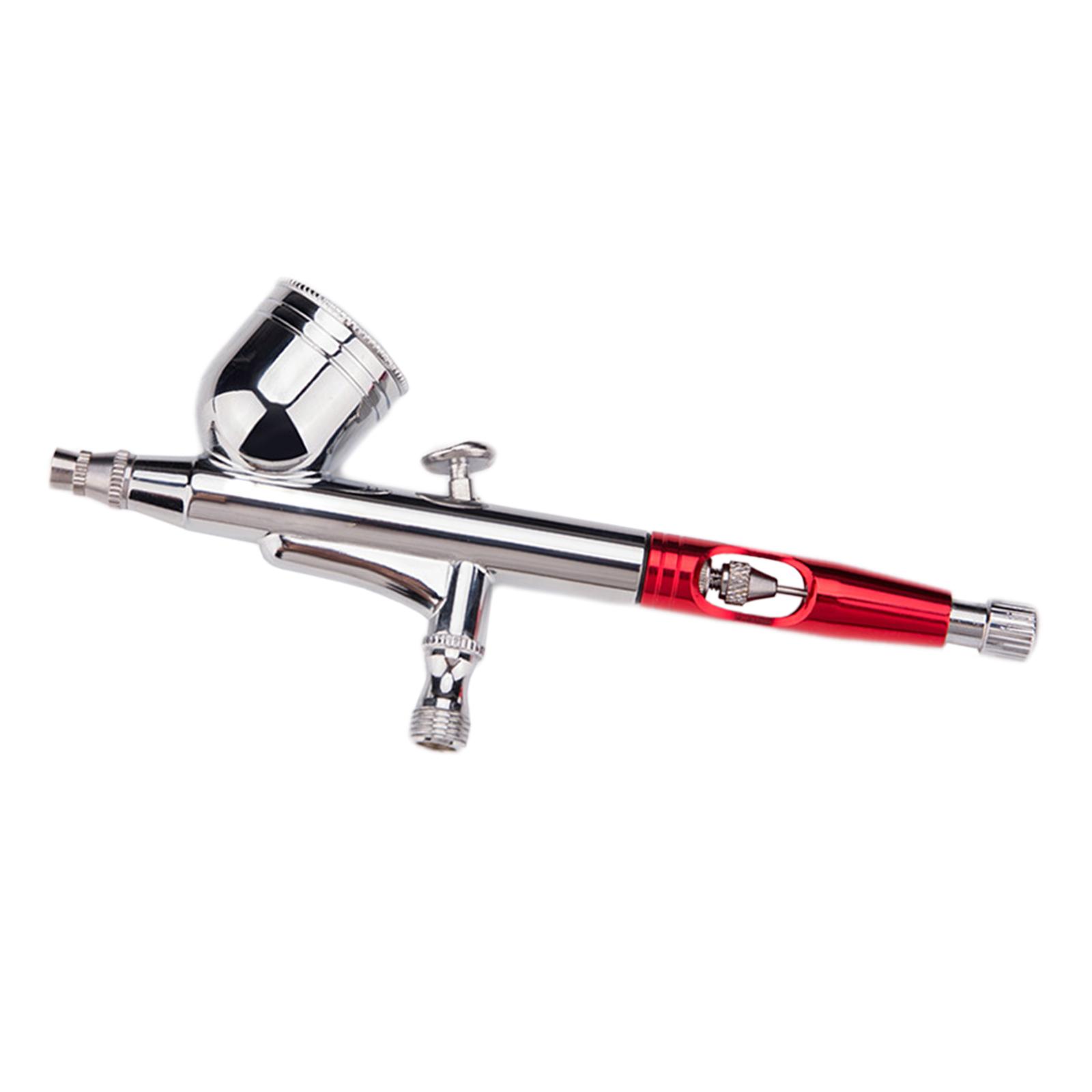 Magideal - Aerógrafo De Doble Acción Con Punta De 0,3Mm, Aerógrafo De Alimentación Profesional Portátil, Suministro De Arte Para Hobby, Decoración De Pasteles,