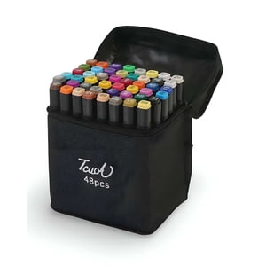 Myl Todo Para El Hogar - Rotuladores 48 Colores De Dibujo Artístico Doble Punta