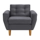 thumbnail image 1 of Sofa Bote 1c Felpa 04 Gris, 1 of 6