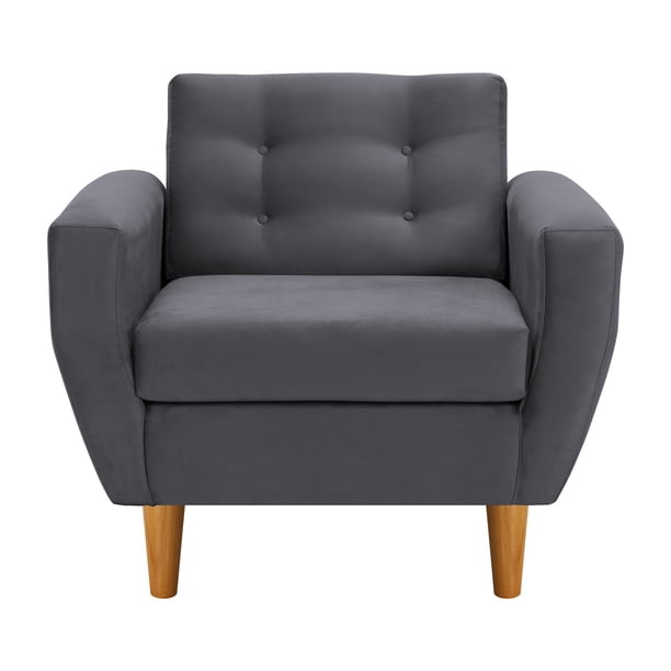 Sofa Bote 1c Felpa 04 Gris