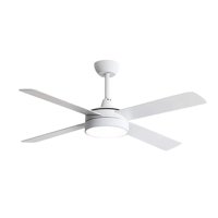 Tevere - Ventilador De Techo 4 Aspas Blanco 30W
