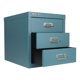 thumbnail image 2 of Gabinete Bisley de 3 Cajones de Acero Azul Doulton, 2 of 4