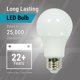 thumbnail image 5 of Bombilla LED GT-Lite paquete de 10 unidades 9W (equivalente a 60W) 5000K, 5 of 8