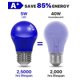 thumbnail image 5 of Bombilla LED ORALUCE azul de 5 W 450 LM E26, paquete de 6 unidades, para decoración, 5 of 9