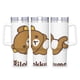 thumbnail image 1 of La Aventura en el Parque Temático de Rilakkuma Vaso aislado de acero inoxidable con asa, diseño temático, regalo para familia, amigos y fans; incluye pajita y encaja en el portavasos estándar, 40 oz, 1 of 6