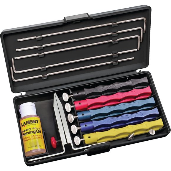 Afilador de Cuchillos Lansky Deluxe de 5 Piedras