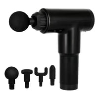 Genérico - Pistola Masajeadora Masajeador Muscular Maquina Para Masajes Color Negro